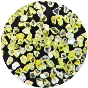 SND-G15 Premium Crushed Yellow RVD Diamond (ZND2115-Grade) – Superior Toughness for Stone Grinding, Carbide Cutting, and Aerospace Grinding
