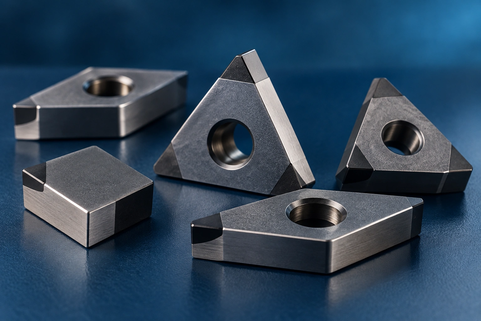 SinoDiam PCBN polycrystalline CBN cutting inserts for hardened steel and cast iron
