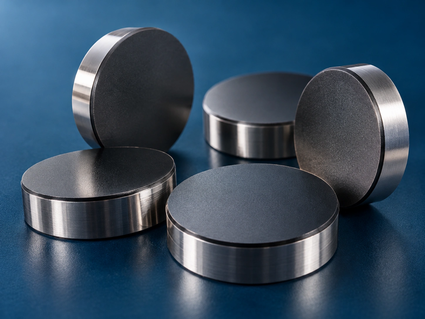 SinoDiam PCD polycrystalline diamond cutting material, circular composite blanks